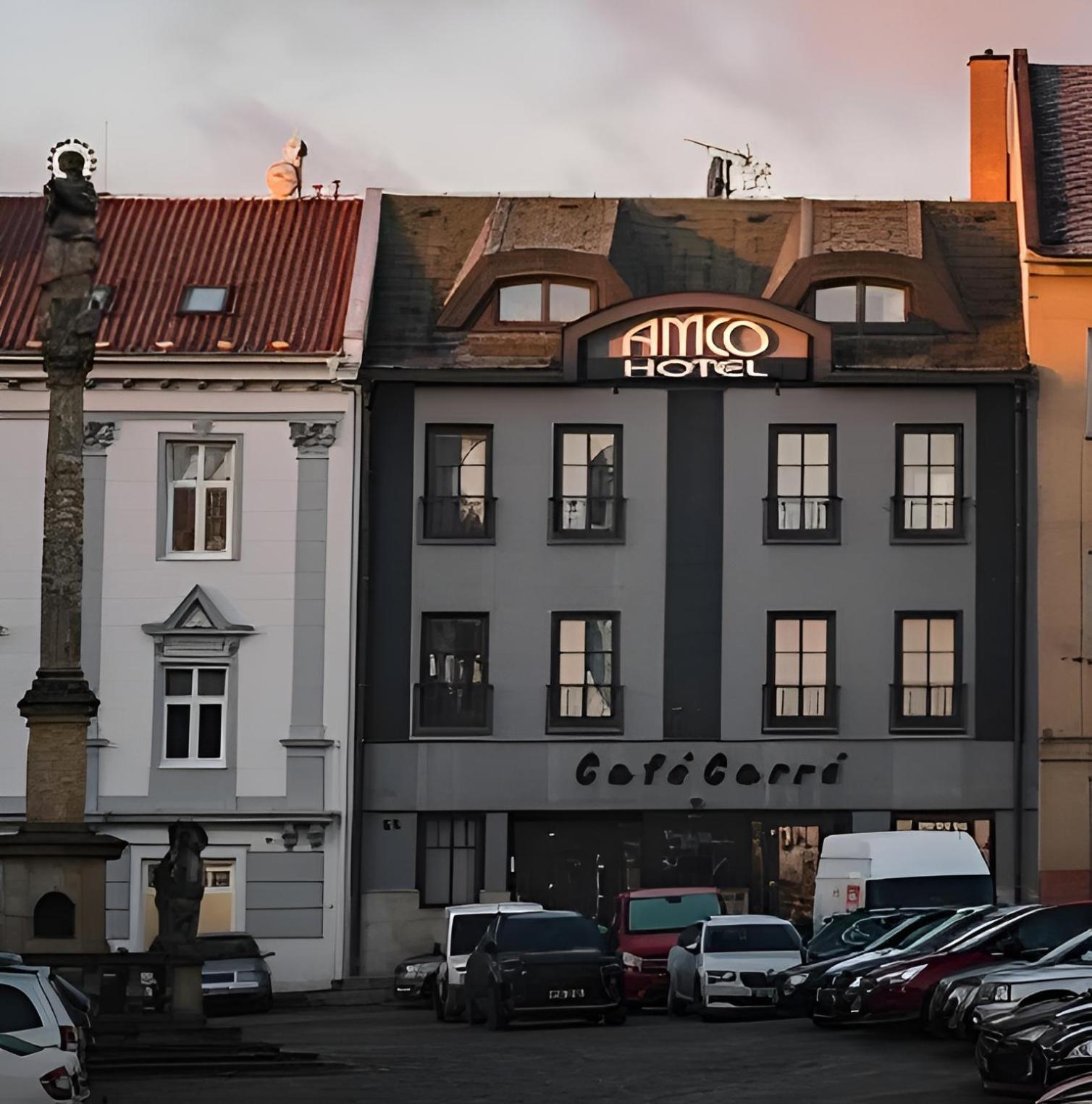 Hotel Amco Zábřeh Buitenkant foto
